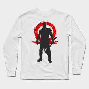 God of War Silhouette Long Sleeve T-Shirt